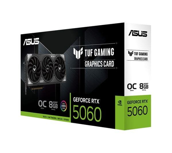 ASUS TUF Gaming GeForce RTX 5060 OC 8GB GDDR7 Graphics Card - Black - Image 8