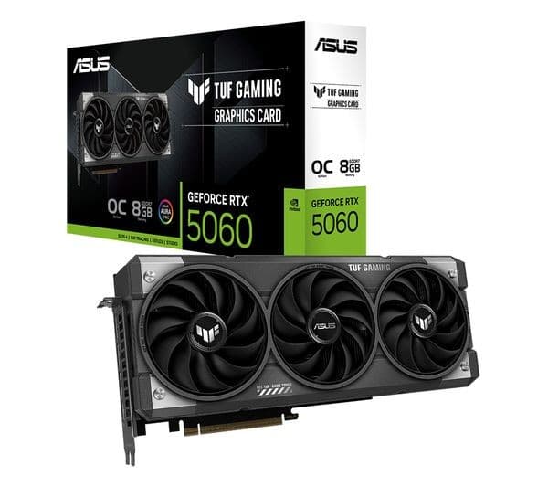 ASUS TUF Gaming GeForce RTX 5060 OC 8GB GDDR7 Graphics Card - Black - Image 9