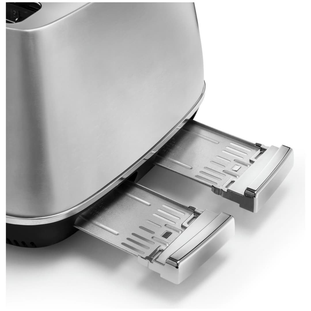 De'Longhi Distinta Moments CTI4003.M 4-Slice Toaster - Stainless Steel - Image 3