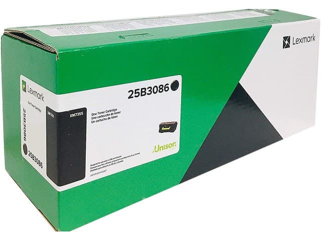 Lexmark 25B3086 Toner Cartridges Black Genuine - Image 2