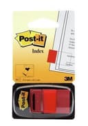 3M Post-it Index Flags 25.4 x 43.2mm (Pack of 50) - Red thumbnail 3
