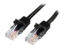 StarTech Cat5e Snagless UTP Patch Cable 0.5m - Black thumbnail 3