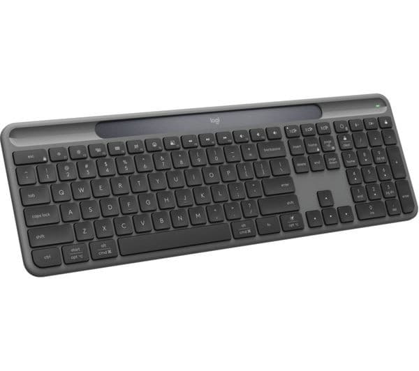Logitech Signature Slim Solar+ Keyboard Graphite