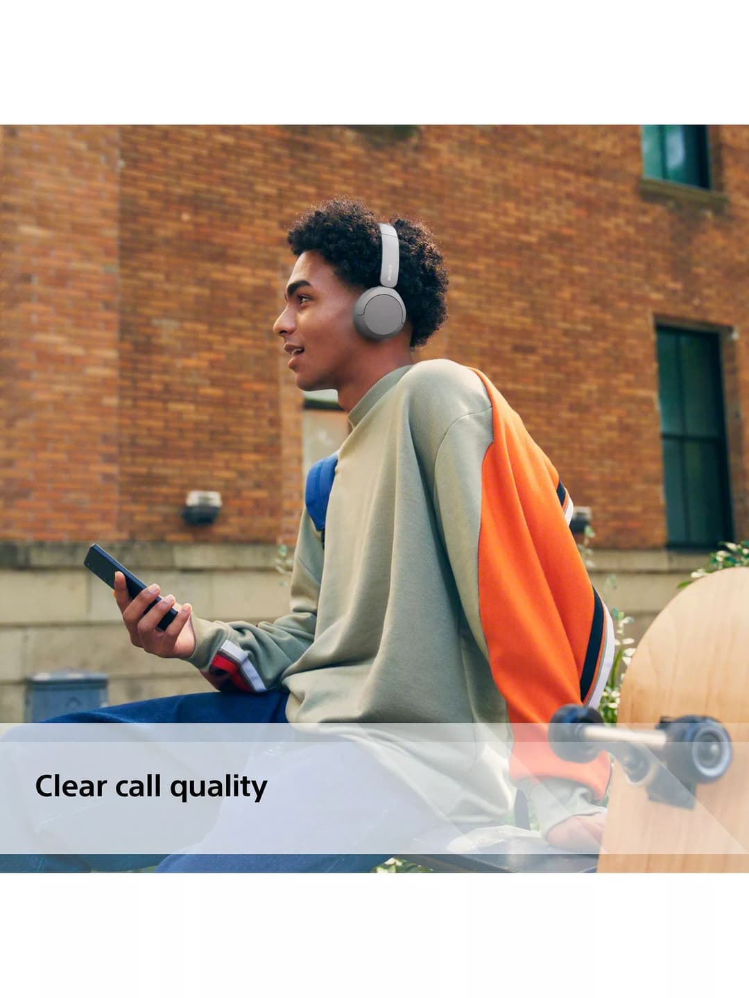 Sony WH-CH520 Wireless Headphones - White - Image 6