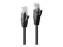 Lindy 0.5m Cat.6 U/UTP Ethernet Cable, Black thumbnail 1