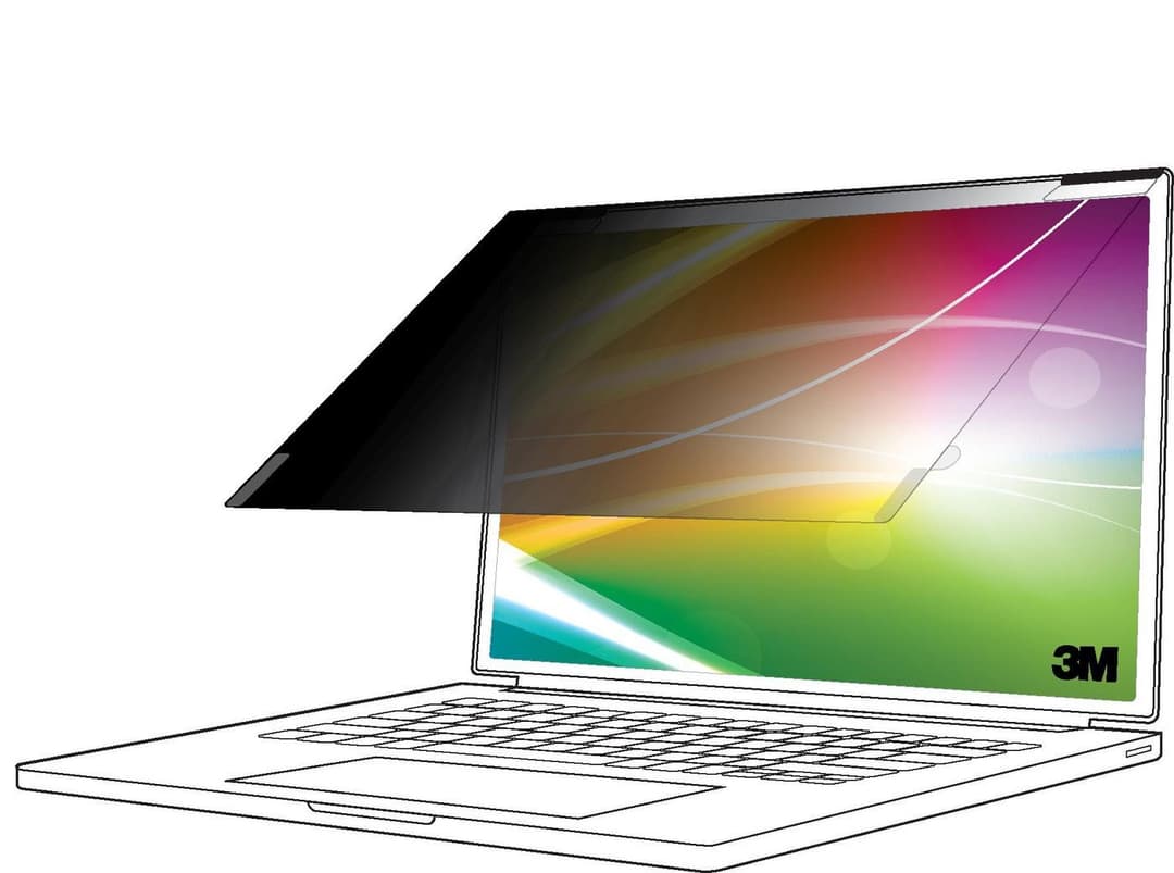 3M Bright Screen Privacy Filter BPNDE003 for Dell Multi-line Laptops 39.6 cm (15.6") 16:10 - Image 1