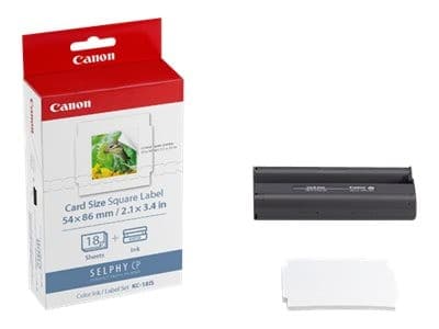 Canon KC-18IS - print ribbon cassette and paper kit - Image 3