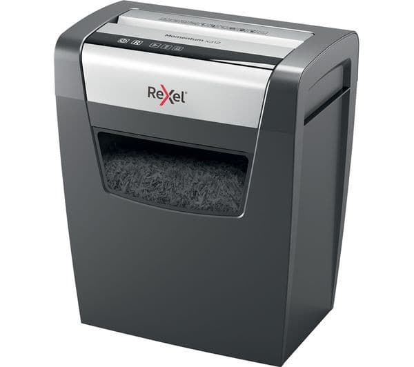 REXEL Momentum X312 Cross Cut Paper Shredder