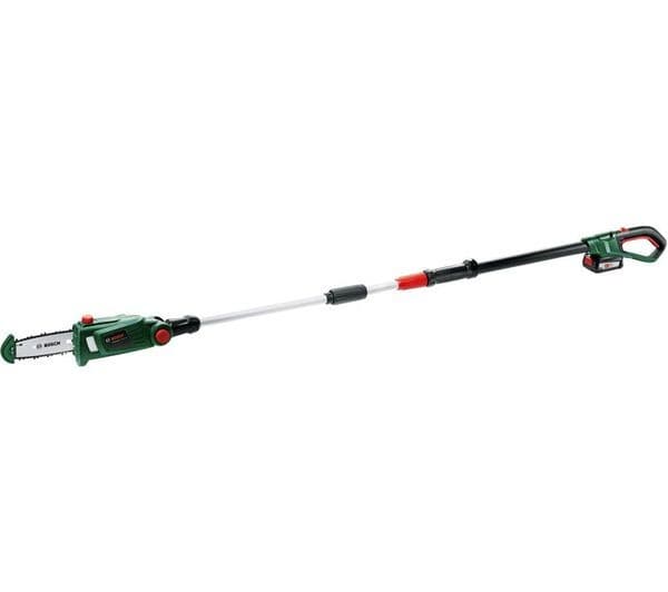 BOSCH UniversalChainPole 18 Cordless Pole Saw - Green - With 1 Battery