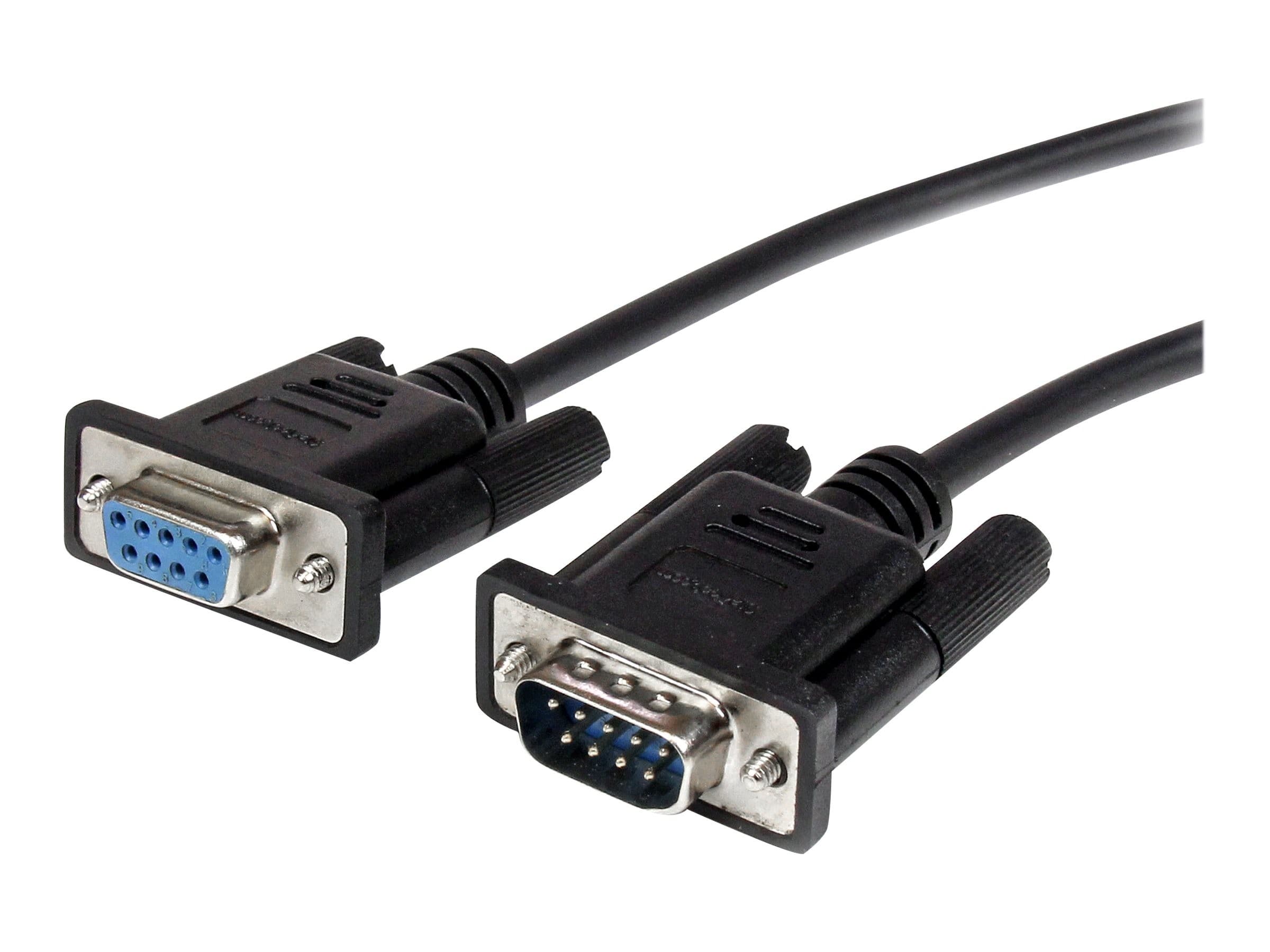StarTech DB9 Serial Cable 3m Black