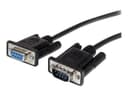 StarTech DB9 Serial Cable 3m Black thumbnail 2
