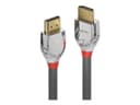 Lindy Cromo Line High Speed HDMI 2.0 Cable with Ethernet 4K 60Hz 5m - Grey thumbnail 1