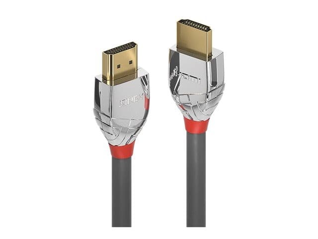 Lindy Cromo Line High Speed HDMI 2.0 Cable with Ethernet 4K 60Hz 5m - Grey - Image 3