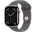 Apple Watch Series 11 GPS + Cellular 46mm Natural Titanium Case with Stone Grey Sport Band - M/L thumbnail 1