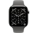 Apple Watch Series 11 GPS + Cellular 46mm Natural Titanium Case with Stone Grey Sport Band - M/L thumbnail 2