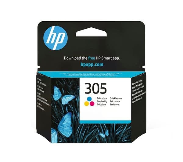 HP 305 Original Ink Cartridge - Tri-colour - Image 1