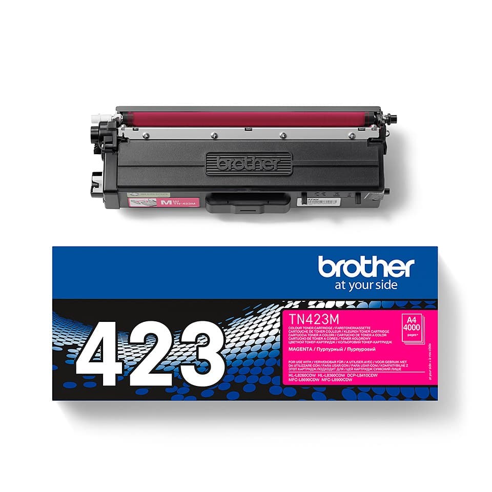 Brother TN-423 High Yield Toner Cartridge - Magenta - Image 4