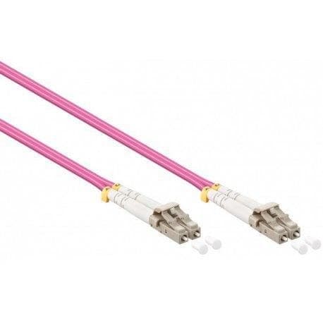 Mercodan Fiber Patch Cable LC-LC OM4 Multimode Duplex 25m - Image 1