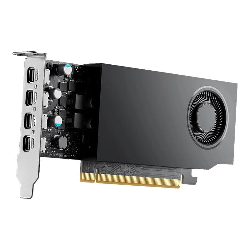 PNY NVIDIA RTX A400 4GB GDDR6 Single Slot Workstation Graphics Card (VCNRTXA400-SB)