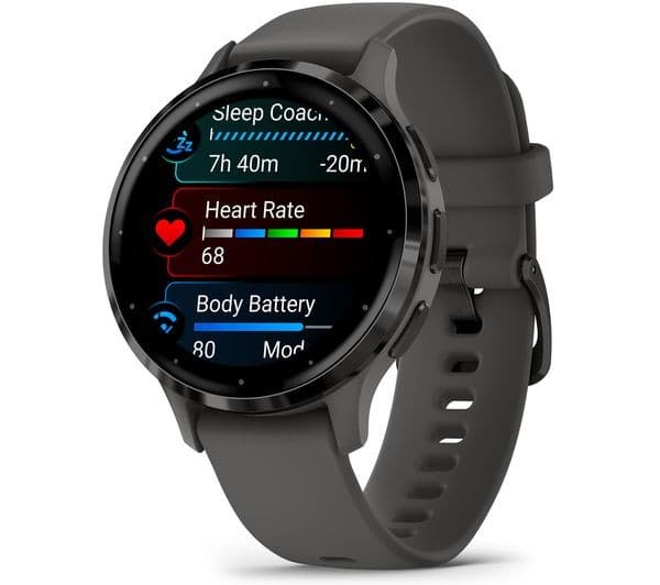 Garmin Venu 3S Smartwatch 41mm - Slate & Pebble Grey - Image 6