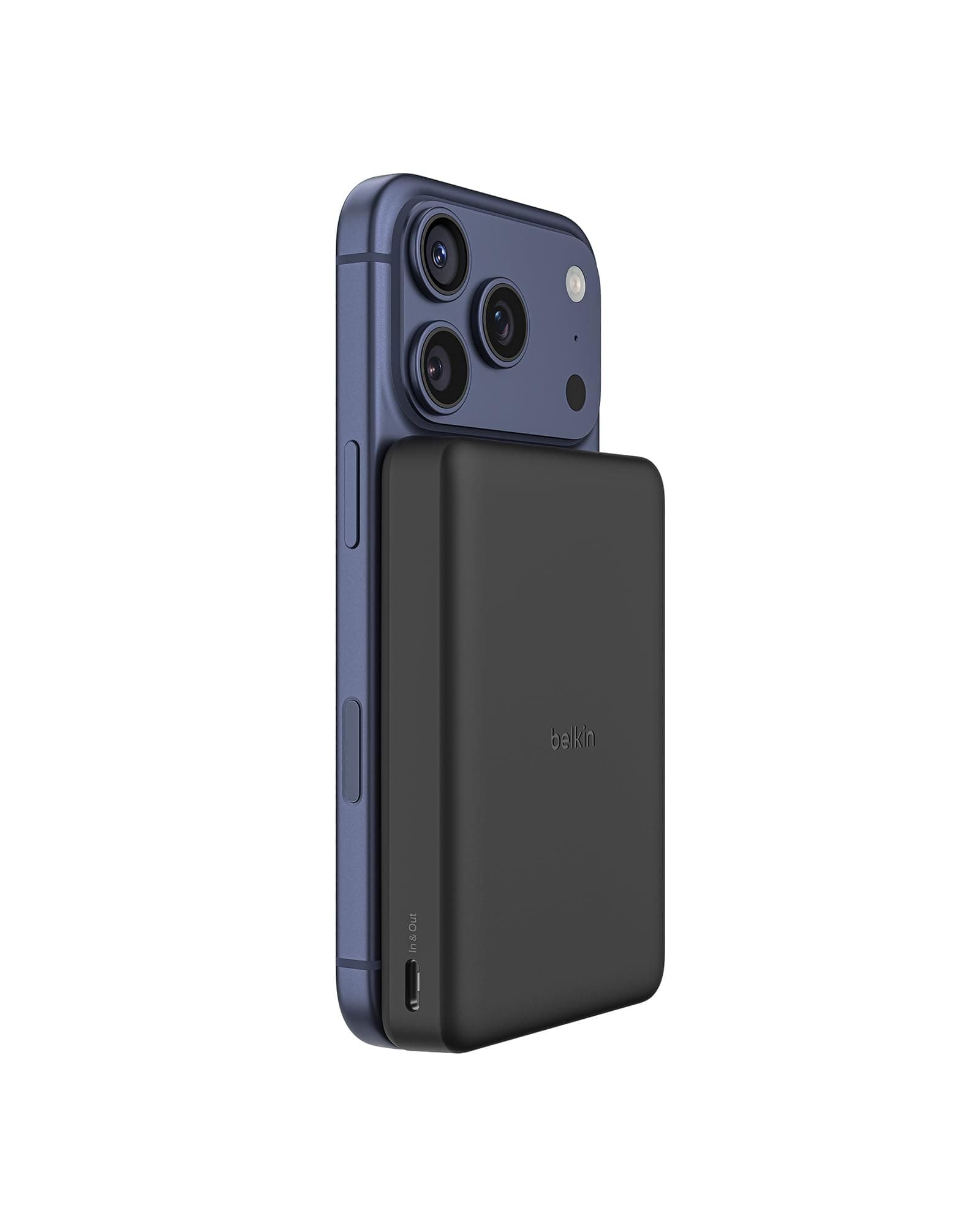 Belkin BoostCharge 10000mAh Magnetic Power Bank with USB C Port - Black
