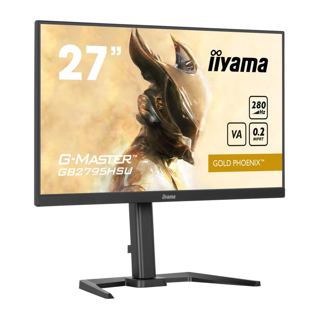 iiyama G-Master GB2795HSU 27" Full HD 280Hz 0.2ms Freesync Premium Height Adjustable gaming Monitor - Image 2
