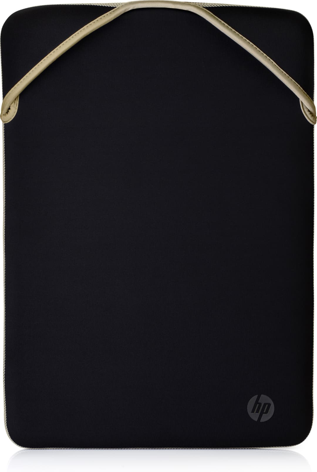 HP Reversible Protective Laptop Sleeve 15.6" - Black/Gold - Image 1