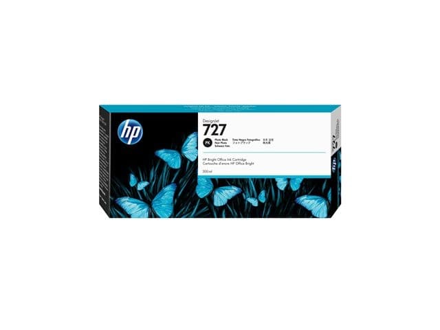 HP 727 300ml High Capacity Photo Black Original DesignJet Ink Cartridge (F9J79A) - Image 2