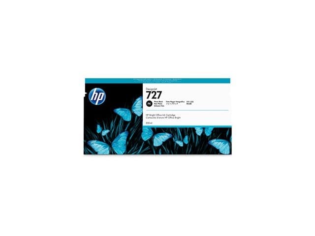 HP 727 300ml High Capacity Photo Black Original DesignJet Ink Cartridge (F9J79A) - Image 4