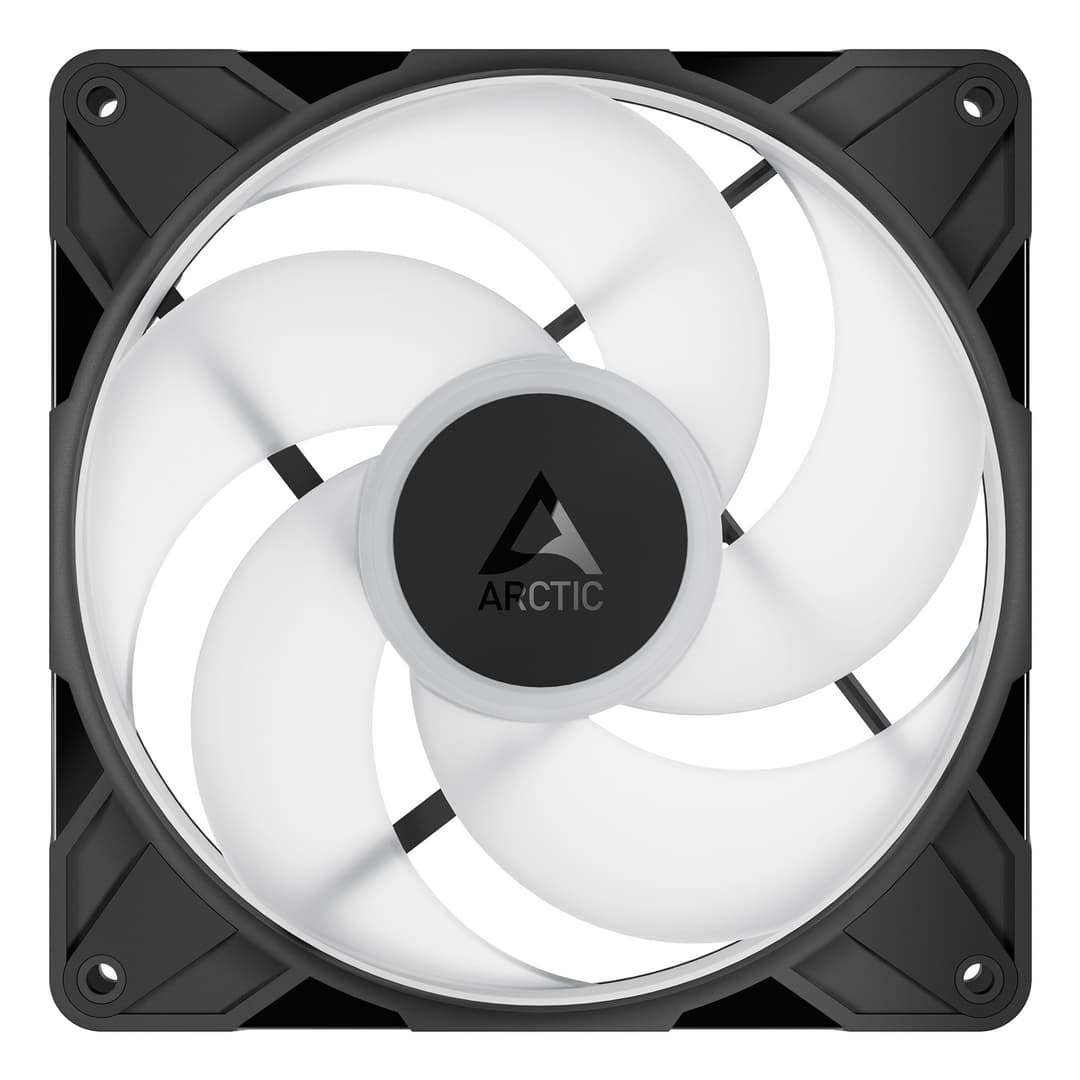 ARCTIC P14 Pro Reverse A-RGB 140 mm PWM Fan with Cable Splitter - Black - Image 3