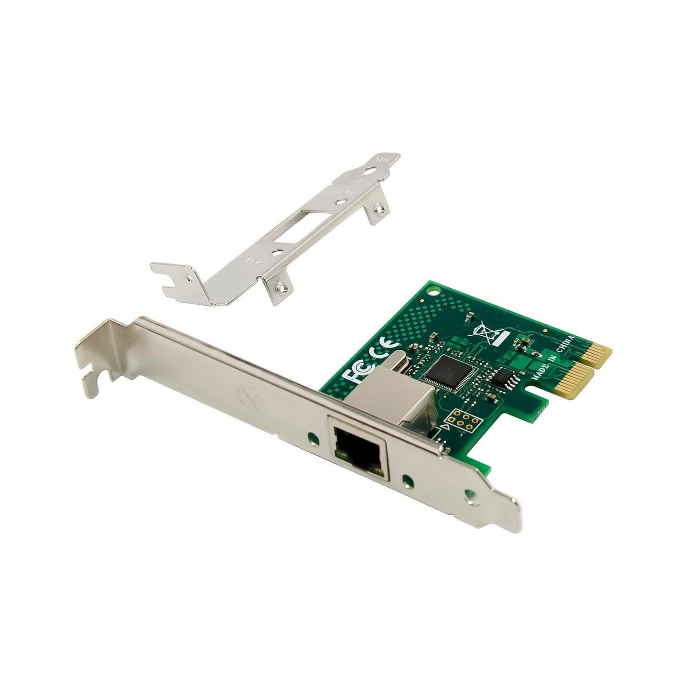 MicroConnect MC-PCIE-WGI210AT PCIe x1 Intel i210 Gigabit Ethernet Network Card, 1 x RJ45
