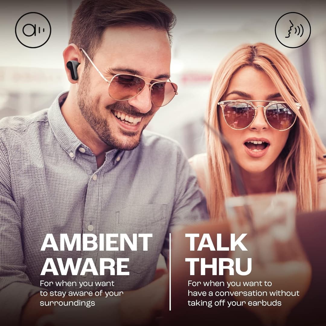 JBL Wave Beam Wireless Earbuds - Black - Image 6
