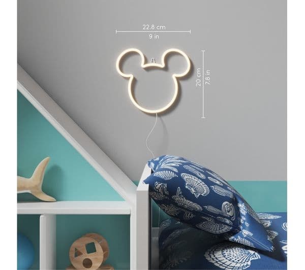 YELLOWPOP Disney Mickey Mouse LED Neon Wall Light - Image 2