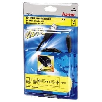 Hama USB 2.0 Cable, 1.8m USB cable USB A Black - Image 3