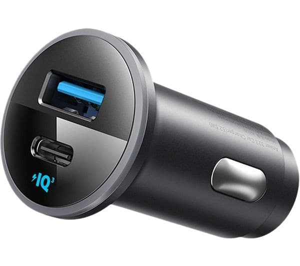 Anker 2-Port 52.5W USB-C Car Charger - Black - Image 2