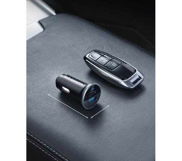 Anker 2-Port 52.5W USB-C Car Charger - Black - Image 6