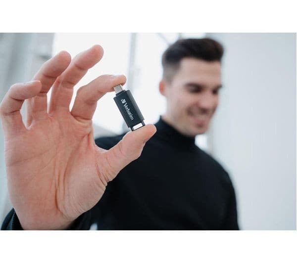 VERBATIM Store 'n' Go USB Type-C Memory Stick - 128 GB, Black - Image 4