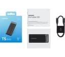 Samsung T5 EVO Portable SSD 4TB USB 3.2 Gen 1 - Black (MU-PH4T0S) thumbnail 2