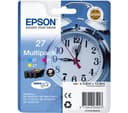 EPSON Alarm Clock 27 Cyan, Magenta & Yellow Ink Cartridges - Multipack thumbnail 1