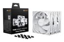 be quiet! Pure Wings 3 120mm PWM Reverse Triple Pack Case Fans - White thumbnail 3