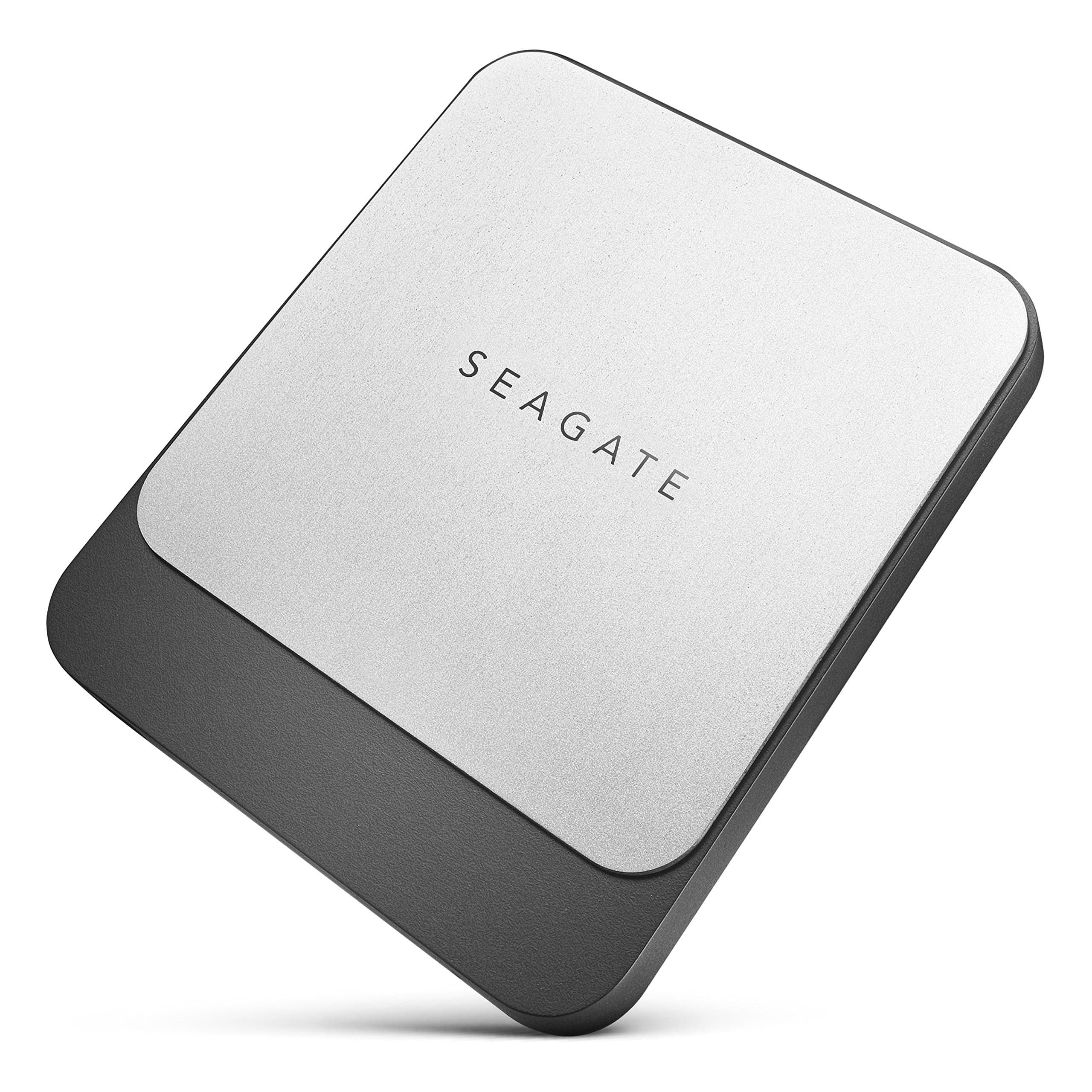 Seagate Fast SSD 1 TB External Solid State Drive - Silver