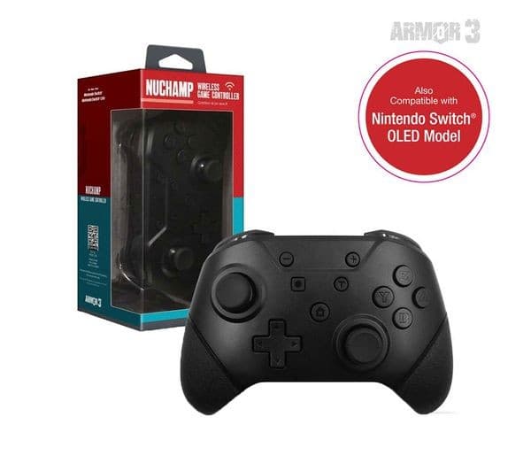 HYPERKIN Armor3 NuChamp Wireless Controller for Nintendo Switch - Black - Image 3
