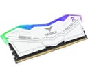 TEAMGROUP T-FORCE DELTA RGB DDR5 6000 MHz CL38 RAM - 64 GB (2 x 32 GB), White thumbnail 3