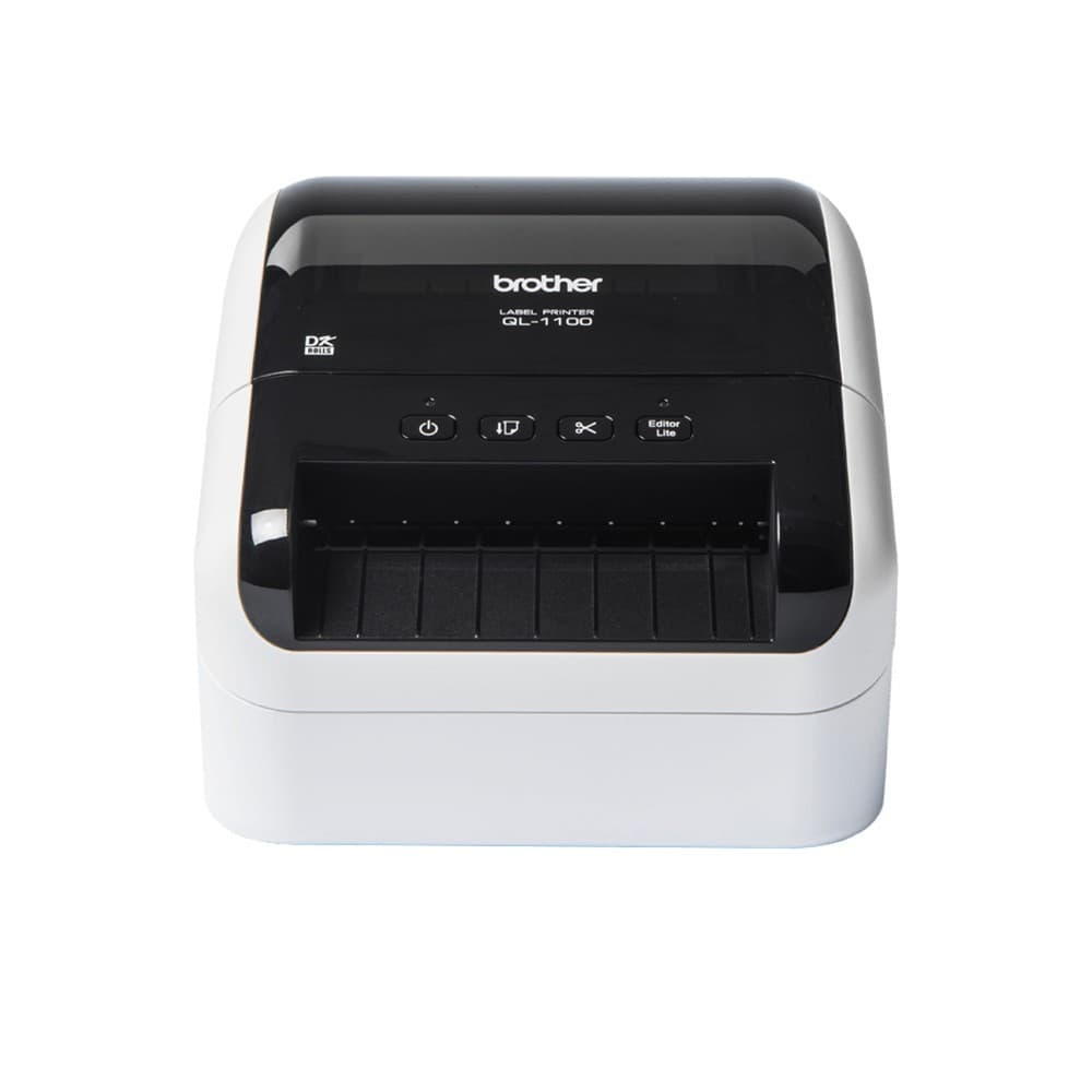 Brother QL-1100C Wide Format Thermal Label Printer, 300 x 300 dpi, USB, for PC and Mac - Image 1