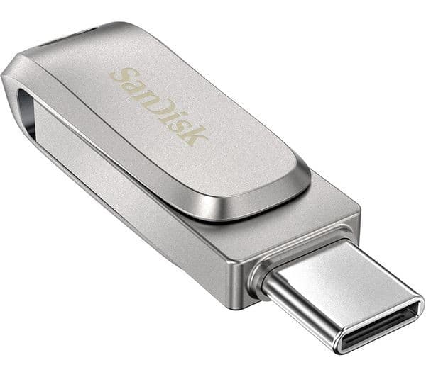 SanDisk Ultra Dual Drive Luxe USB 3.2 Gen 1 Type-C / Type-A Flash Drive 128GB - Image 2