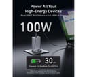 Anker Prime 100W 3-Port GaN USB-C Charger (A2688) - Grey thumbnail 4