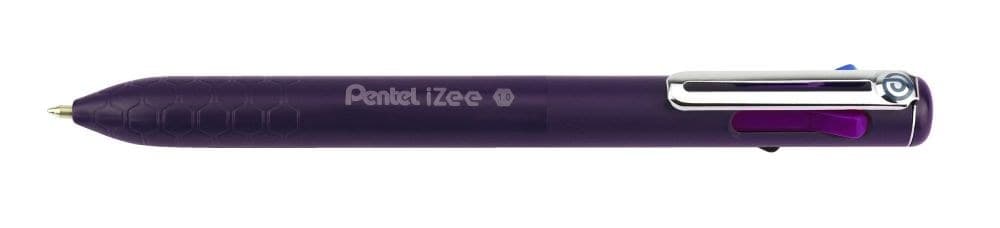 Pentel IZEE BXC470 12 Pack 4 Colour Ballpoint Pen Education 1.0mm Tip 0.5mm Line - Image 1