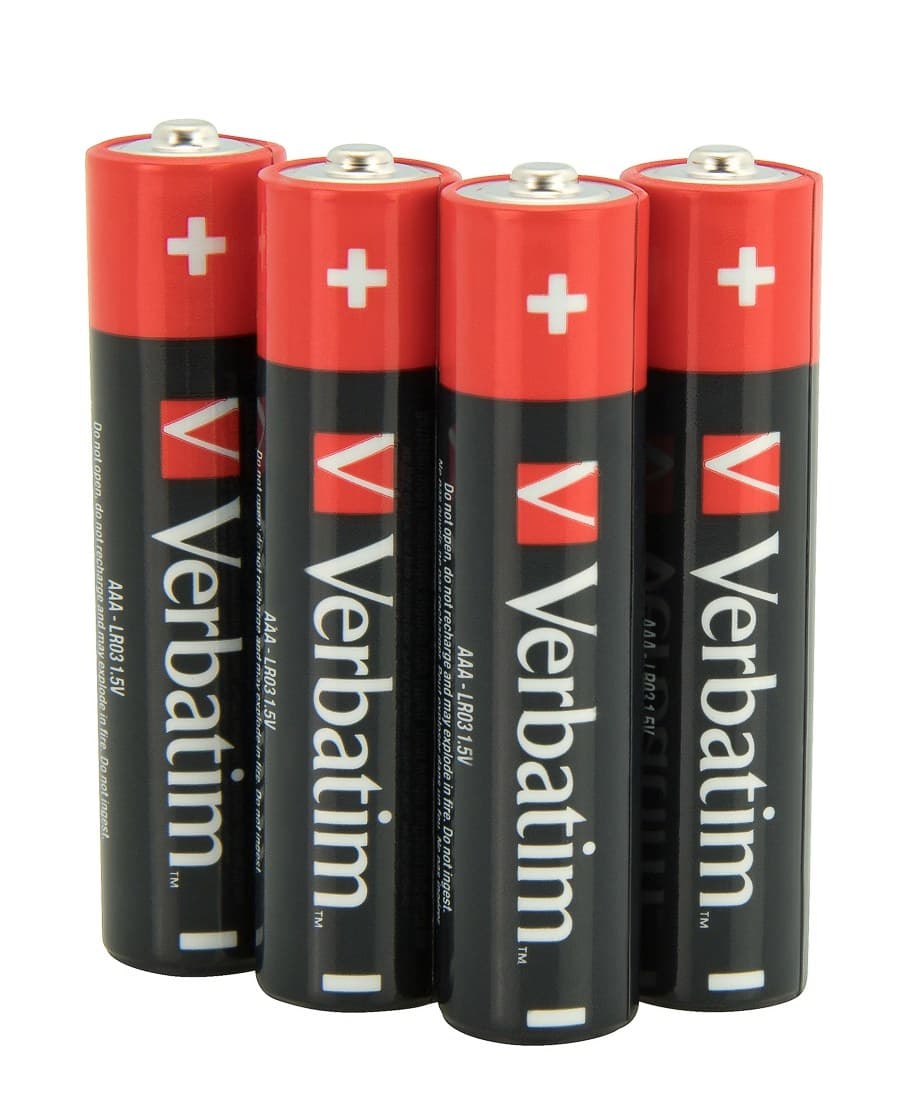 Verbatim AAA 4 Blister Pack Alkaline Batteries - Image 3