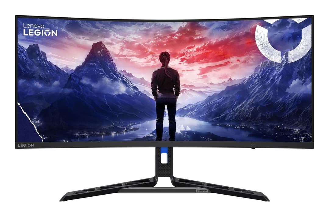 Lenovo Legion R34w-30 34-inch WQHD 180Hz Curved Gaming Monitor - Black - Image 1