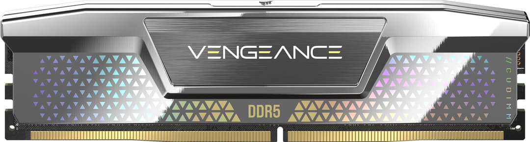 Corsair Vengeance CUDIMM DDR5 48GB (2 x 24GB) 8000MHz C38 Dual Channel Kit - Silver (CMKC48GX5M2X8000C38) - Image 4